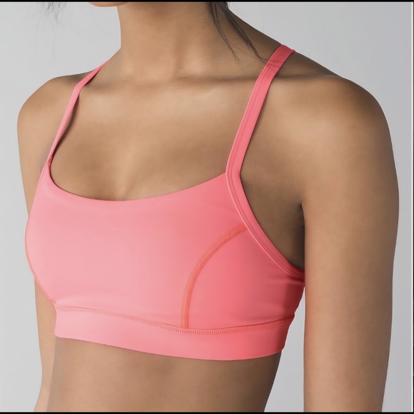 Other - Lululemon Rise and Run Bra in the color Flash Light, Size 10, Preowned